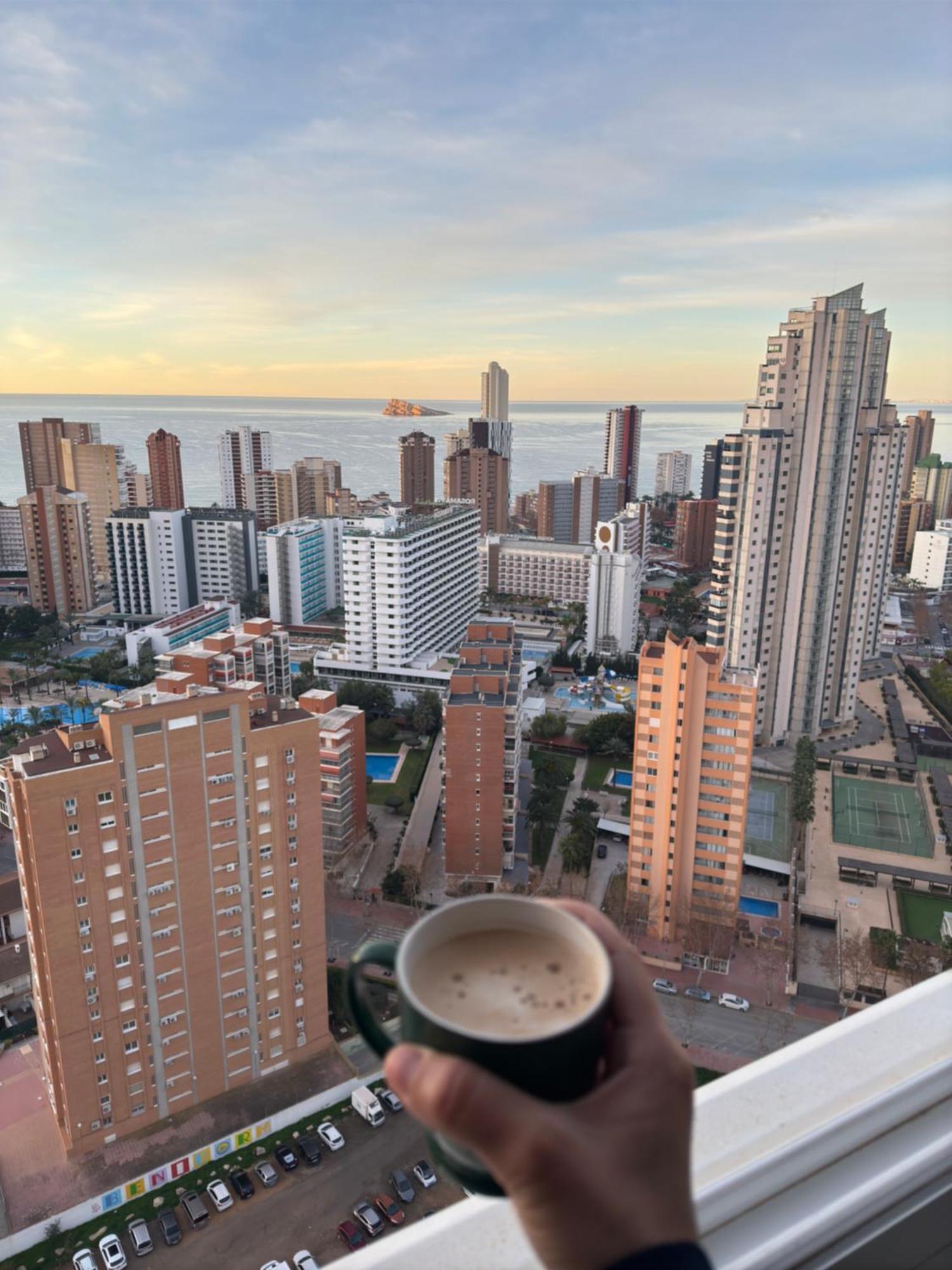 Apartament Playa Azul Benidorm 28Th Floor Zewnętrze zdjęcie